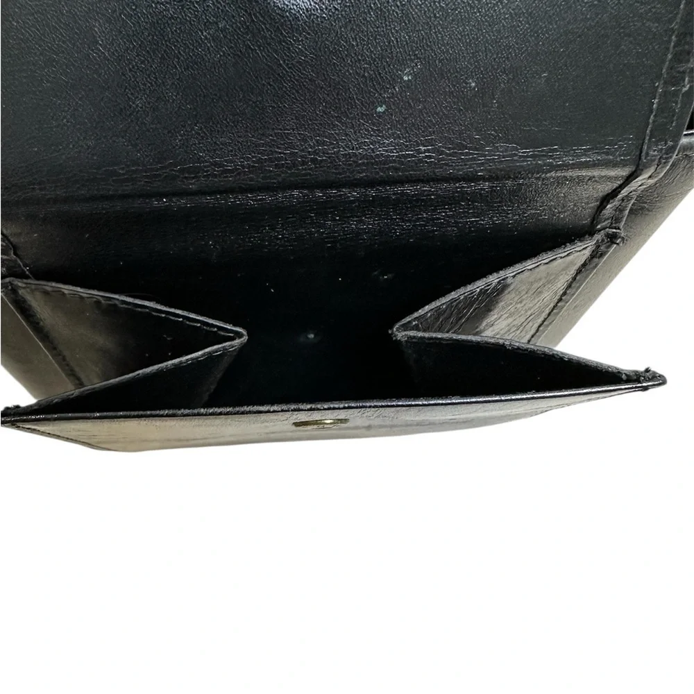 Bosca Black Leather Card Holder